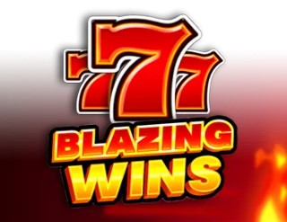 Slots logo of Blazing Wins from Playson at Chanz Casino