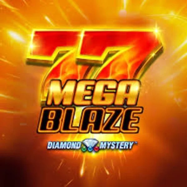 Diamond Mystery Mega Blaze slot visual from Greentube available on chanzescasino.com