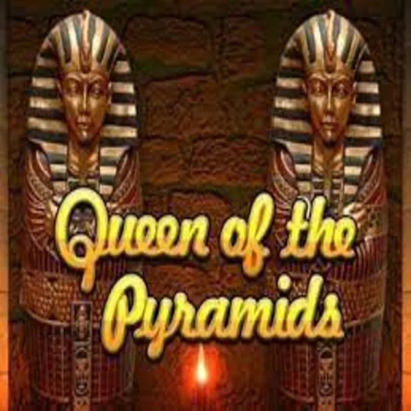 Queen of the Pyramids slot visual from Playtech available on chanzescasino.com